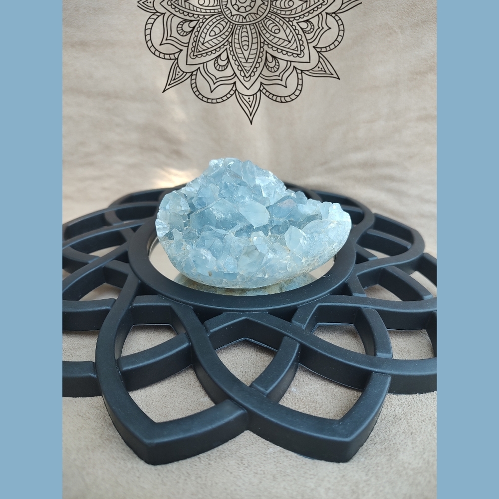Blue Celestite Geode